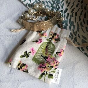 Plunder Hope Gold Bracelet Pearls Disco Ball